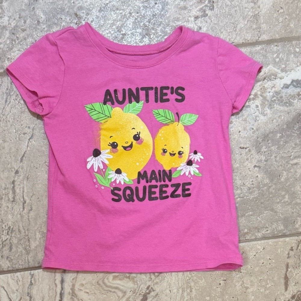 Used Size 4T The Children's Place Pink Short Sleeve Tee